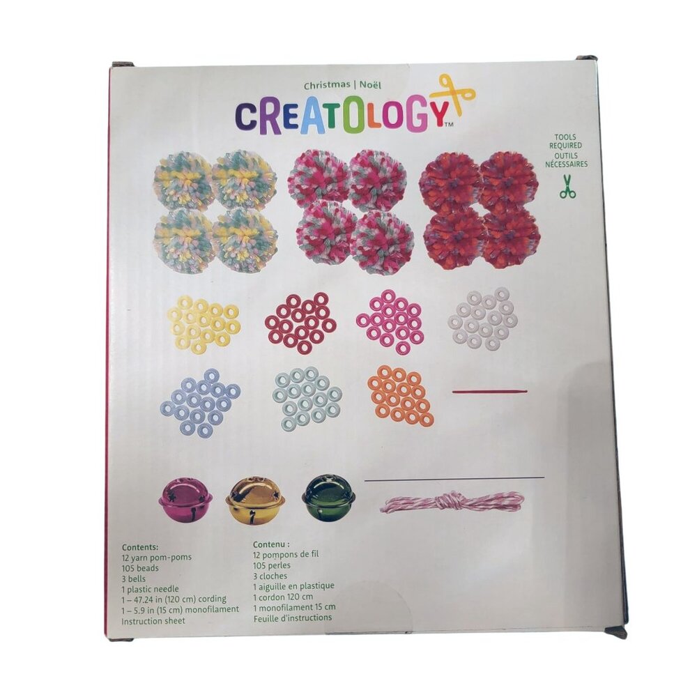 Creatology Pom & Bell Garland Kit For Kids 8+ Craft Activity Christmas Decor DIY - Picture 2 of 2